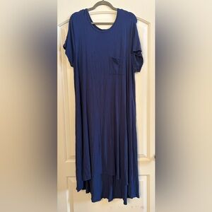 LuLaRoe Blue Maxi Dress